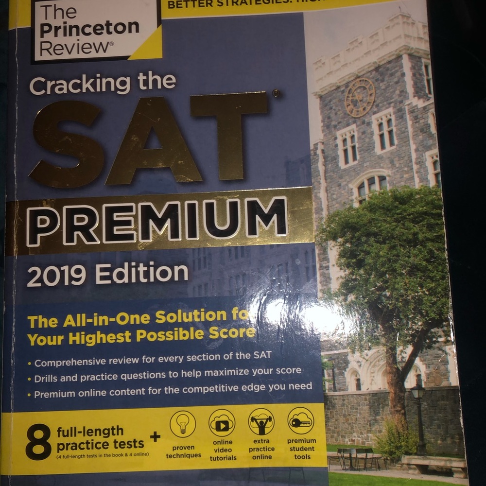 Princeton review SAT book